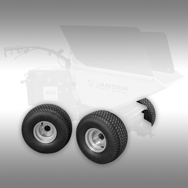 JEU DE 4 ROUES GAZON POUR DUMPER MSK-800X JEU DE 4 ROUES GAZON POUR DUMPER MSK-800X