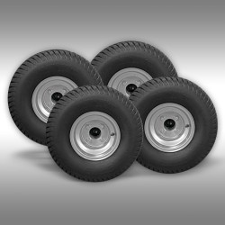 JEU DE 4 ROUES GAZON POUR DUMPER MSK-800X