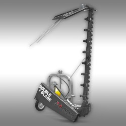 Barre de coupe TM-170 double lame, 3 points, faucheuse 1M70 Jansen