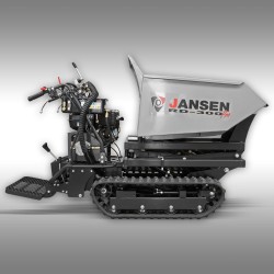 Dumper hydraulique sur chenilles Jansen RD-300pro,  avec système de basculement élevé