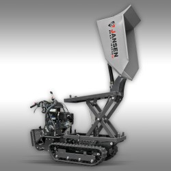 Dumper hydraulique sur chenilles Jansen RD-300pro,  avec système de basculement élevé