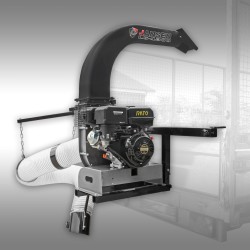 Aspirateur souffleur de feuilles thermique tractable Jansen LG-1300
