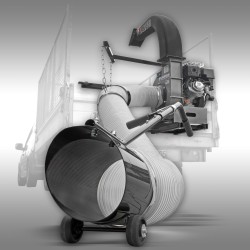 Aspirateur souffleur de feuilles thermique tractable Jansen LG-1300