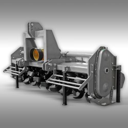 Cultivateur rotatif,  fraise, bineuse, motoculteur arrière de champ, 1,80 m Jansen TBF-220