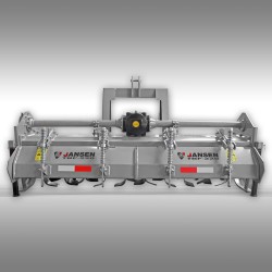 Cultivateur rotatif,  fraise, bineuse, motoculteur arrière de champ, 1,80 m Jansen TBF-220