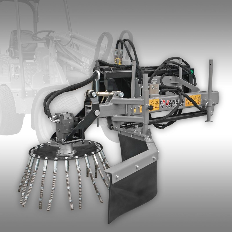 Brosse de désherbage hydraulique  WKB-70  Jansen