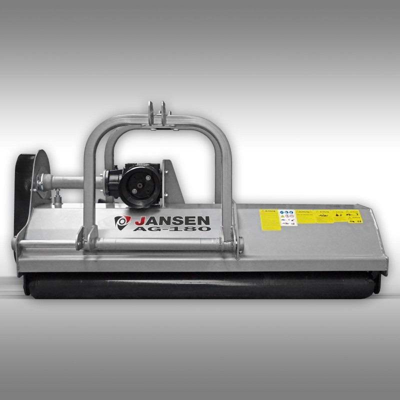 Gyrobroyeur, Faucheuse à fléaux avec déplacement latéral hydraulique AG-180 Jansen Gyrobroyeur, Faucheuse à fléaux avec déplacement latéral hydraulique AG-180 Jansen