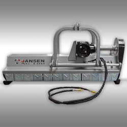 Gyrobroyeur, Faucheuse à fléaux avec déplacement latéral hydraulique   AG-180 Jansen
