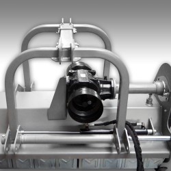 Gyrobroyeur, Faucheuse à fléaux avec déplacement latéral hydraulique   AG-180 Jansen
