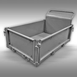 benne pour Dumper à chenilles RD-200 & RD-300, accessoires en option Jansen