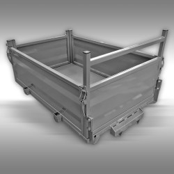 Benne plate pour bennes à chenilles RD-200, RD-300 et RD-500 Jansen