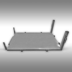 Benne plate pour bennes à chenilles RD-200, RD-300 et RD-500 Jansen