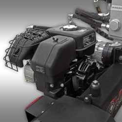 Fendeuse de bûches HS-20DS63K essence+moteur électrique, 20 t, 60 cm, double fente Jansen