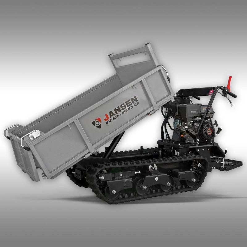 Dumper sur chenilles RD-800, benne plate hydraulique 13 CV Dumper sur chenilles RD-800, benne plate hydraulique 13 CV