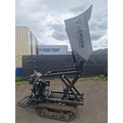 Dumper hydraulique sur chenilles Jansen RD-300pro d'occasion, avec système de basculement élevé Jansen