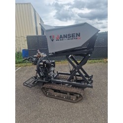 Dumper hydraulique sur chenilles Jansen RD-300pro d'occasion, avec système de basculement élevé Jansen