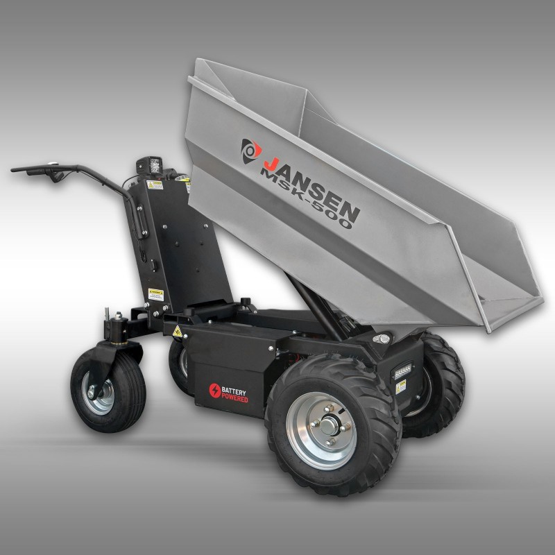 Dumper électrique , Brouette motorisée MSK-500, Jansen Dumper électrique , Brouette motorisée MSK-500, Jansen