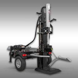 Fendeuse de bûches HS-22A62K-V2, essence+électrique 380V , 22 t, verticale Jansen