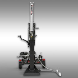 Fendeuse de bûches HS-20H110K-V2, essence+électrique 380V, 20 t, verticale Jansen