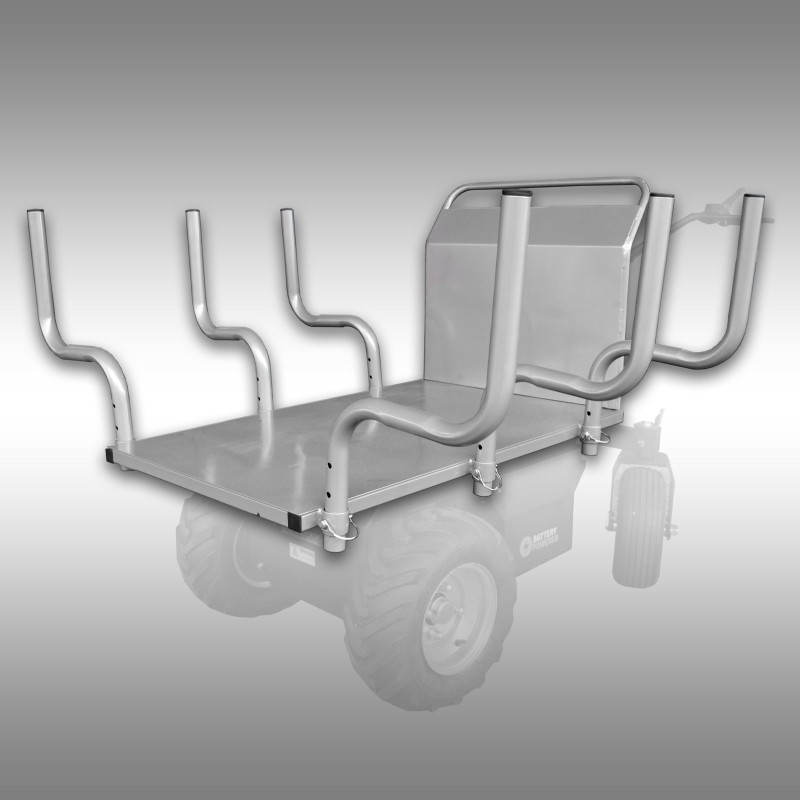 Châssis porte bûches pour dumper électrique MSK-500 Jansen Châssis porte bûches pour dumper électrique MSK-500 Jansen