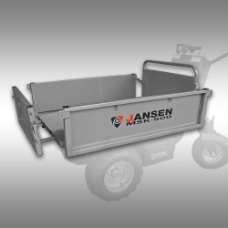 Plateau plat, benne plate pour dumper électrique MSK-500 Jansen