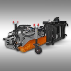 Balayeuse Tracteur JK-130, équipé d'une attache EURO, CAT.1+2, Jansen