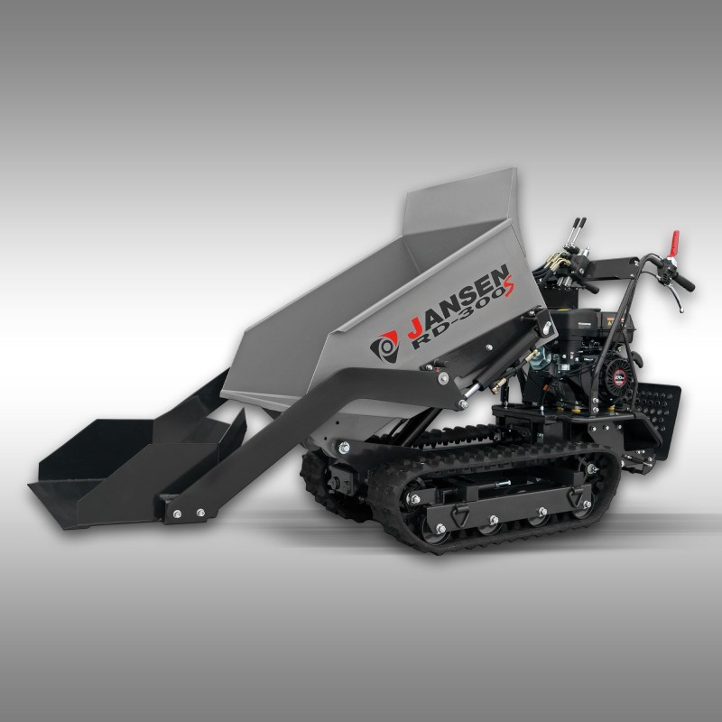 Dumper sur chenilles RD-300S, avec auto-chargeur, Jansen Dumper sur chenilles RD-300S, avec auto-chargeur, Jansen