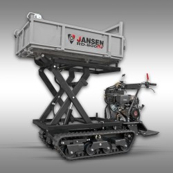 Dumper sur chenilles RD-800pro, hydraulique, système de basculement vers le haut,13 CV, Jansen