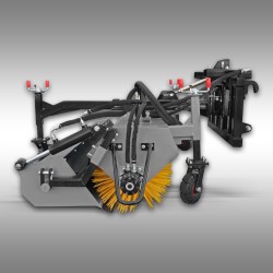 Balayeuse JK-200 pour tracteurs, prise européenne, CAT.1+2, Jansen