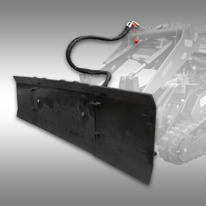 Lame de remblayage hydraulique pour chargeuse compacte KL-200 Jansen Lame de remblayage hydraulique pour chargeuse compacte KL-200 Jansen