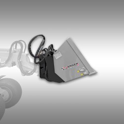 Godet à haut déversement KS-150H, chargeur frontal, Jansen