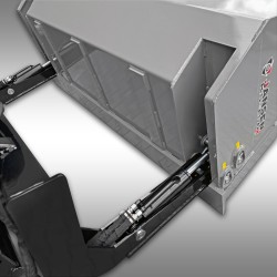 Godet à haut déversement KS-150H, chargeur frontal, Jansen