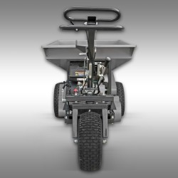 Sableuse, scarificateur de gazon, épandeur d'engrais, topdresser, TD-325 Jansen