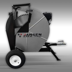 Scie thermique tractable 15CV avec démarreur Jansen - SMA 700