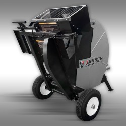 Scie thermique tractable 15CV avec démarreur Jansen - SMA 700