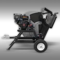 Scie thermique tractable 15CV avec démarreur Jansen - SMA 700