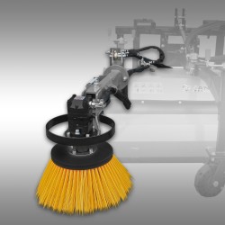 Balai latéral pour balayeuse tractée Hydraulique JK-130  Jansen