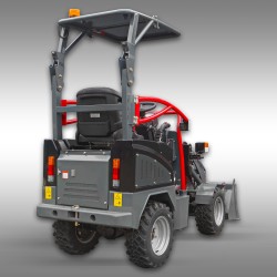 Valet de ferme électrique, chargeur HL-500E, sur roues, Jansen