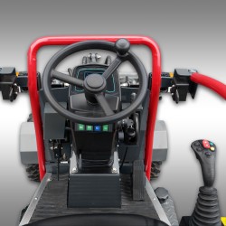 Valet de ferme électrique, chargeur HL-500E, sur roues, Jansen
