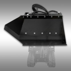 Godet à déversement latéral pour chargeuse compacte KL-200, Jansen
