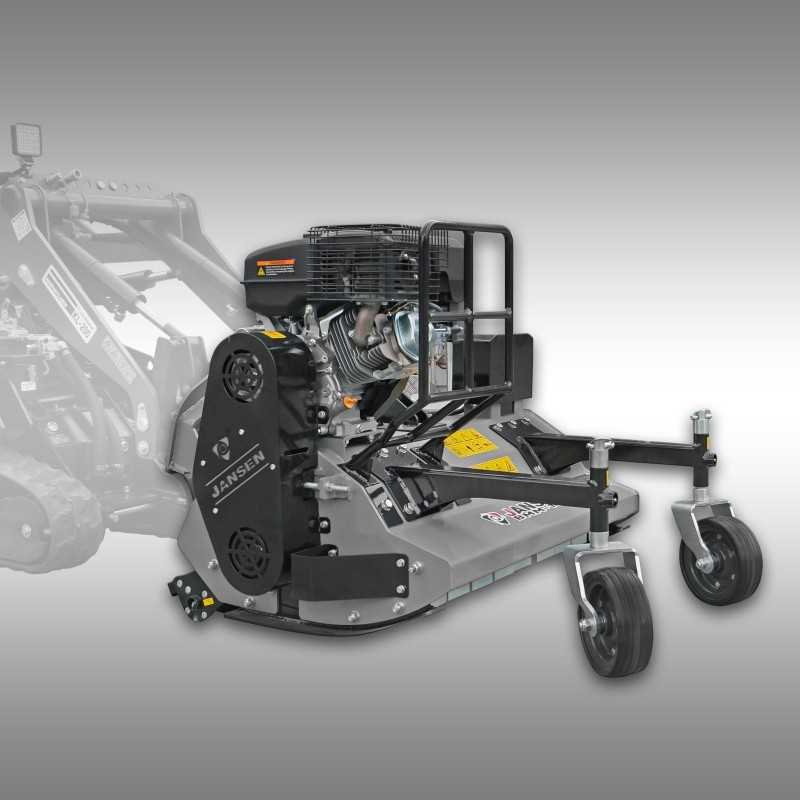 Broyeur frontal BMM-100_KL-200, broyeur à fléaux, essence, Jansen