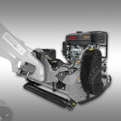 Broyeur frontal BMM-100_KL-200, broyeur à fléaux, essence, Jansen
