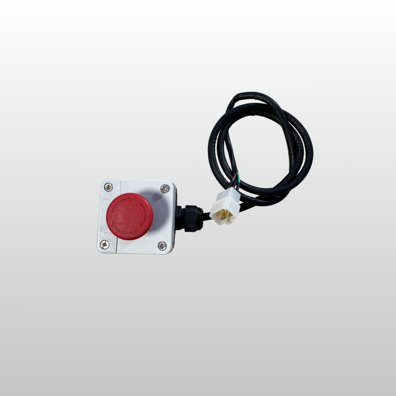 Interrupteur arrêt d’urgence pour broyeur GTS 2000 Jansen