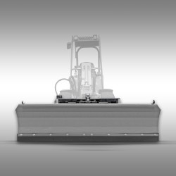 Lame à neige SP-220, tracteur, fixation Euro, CAT.1, Jansen