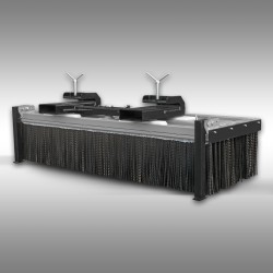 Bloc balai B-150, balai rapporté, pour valets de ferme, dumpers, Jansen