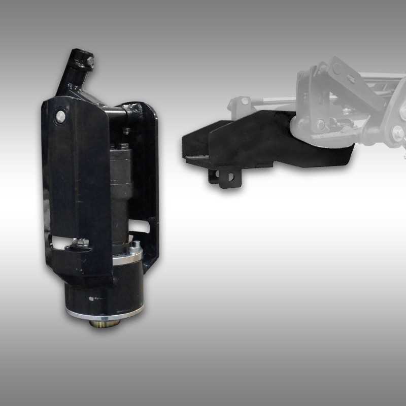 Foreuse hydraulique HBG-1500 pour chargeur KL-200, avec adaptateur, Jansen