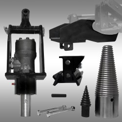 Kit de fendeur à cône pour le chargeur KL-200, cône de fendage, Jansen