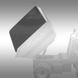 Rehausse pour dumper MSK-500pro, brouette électrique motorisée, Jansen