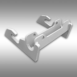 Crochet d'attelage pour chargeur KL-200, crochet d'arrêt, Jansen