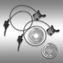 Kit freins hydrauliques JANSEN® MGT-600 | Disques + câbles